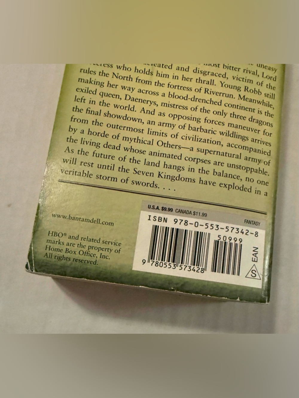 A Storm of Swords Paperback Book George RR Martin - Picture 7 of 10